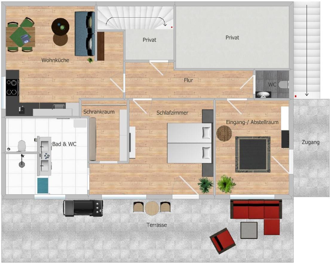 מריהפאר Appartement Felix מראה חיצוני תמונה
